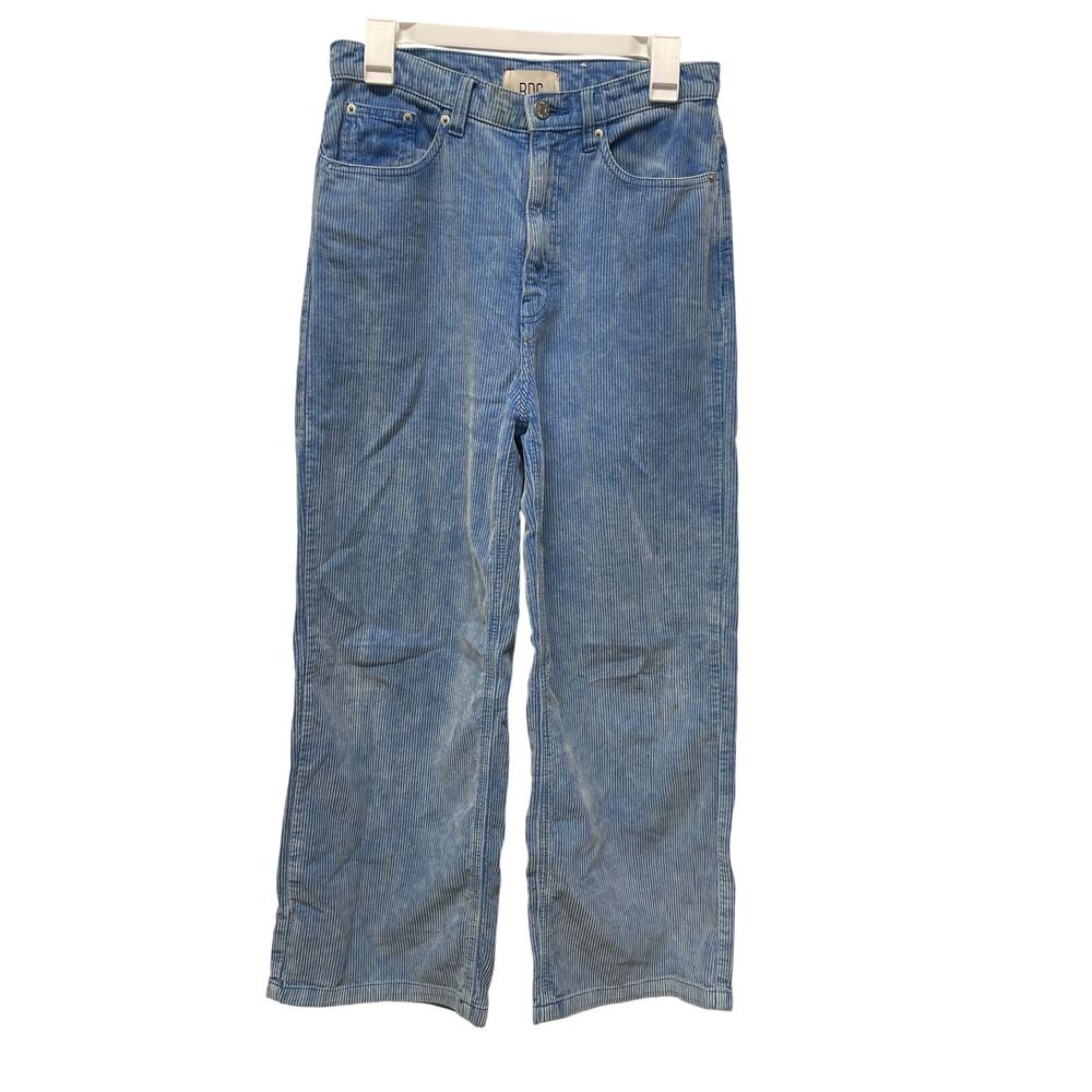 BDG Urban Outfitters High & Wide corduroy pants light blue size 29